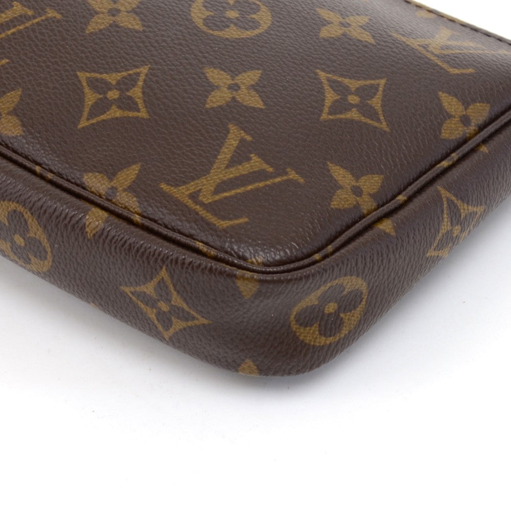 Louis Vuitto Pochette Accessoires Monogram Canvas Evening Bag