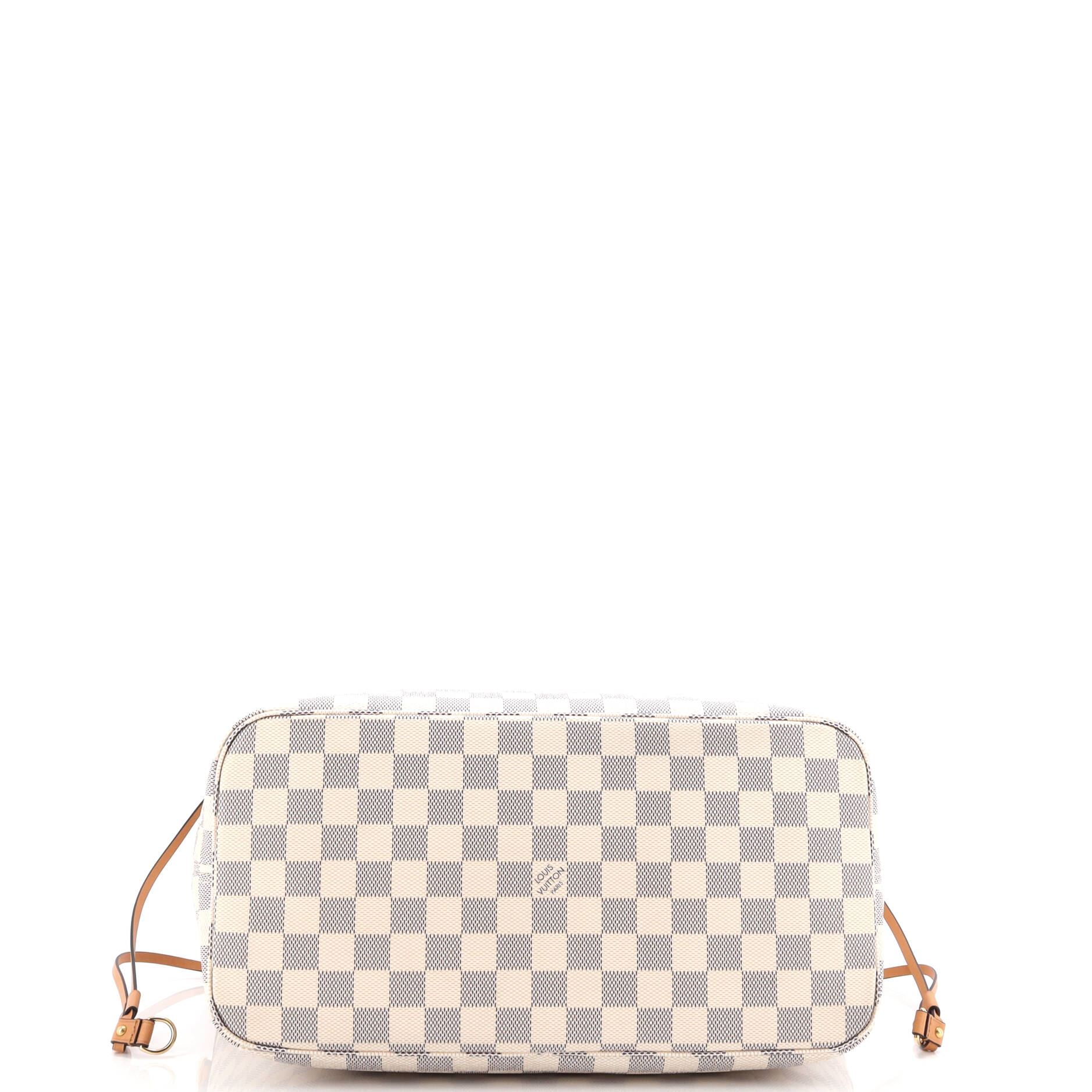 Louis Vuitton Neverfull NM Tote Damier with Braided Detail MM