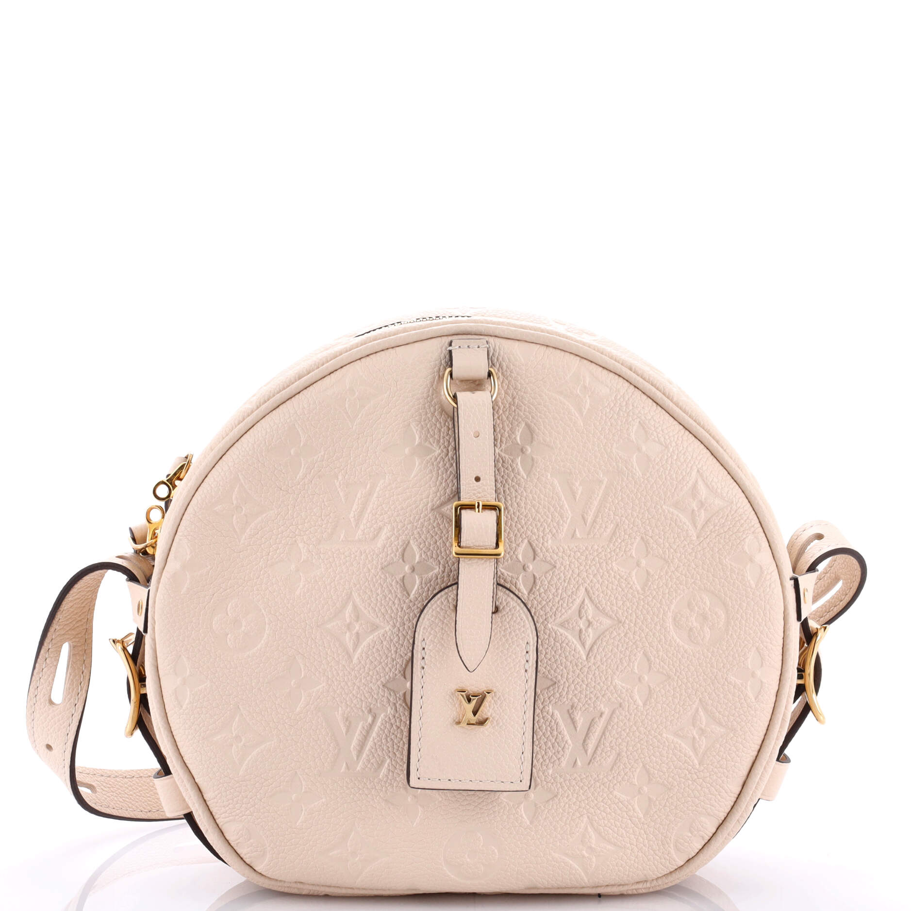 Louis Vuitton Boite Chapeau Souple Bag Monogram Empreinte Leather MM