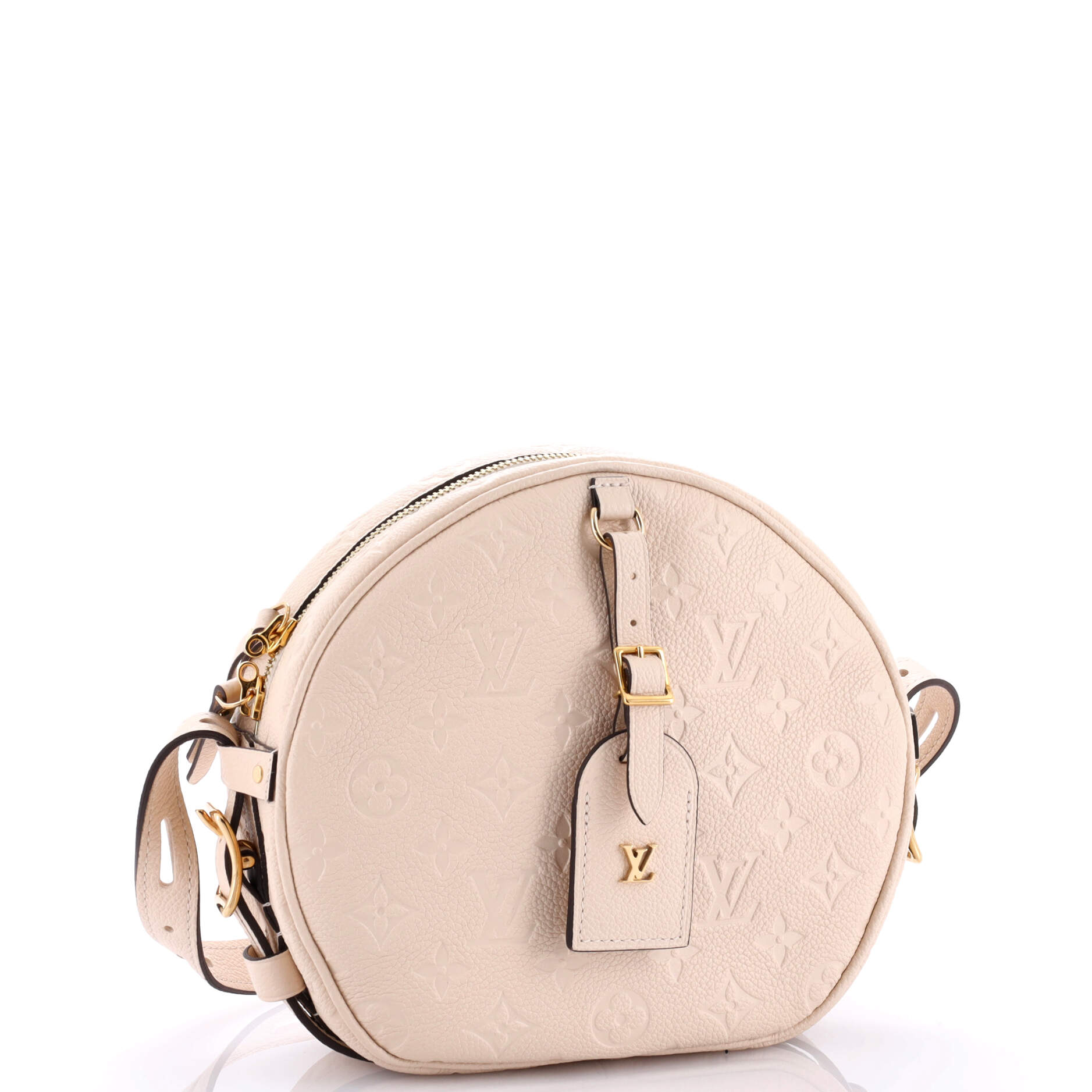 Louis Vuitton Boite Chapeau Souple Bag Monogram Empreinte Leather MM