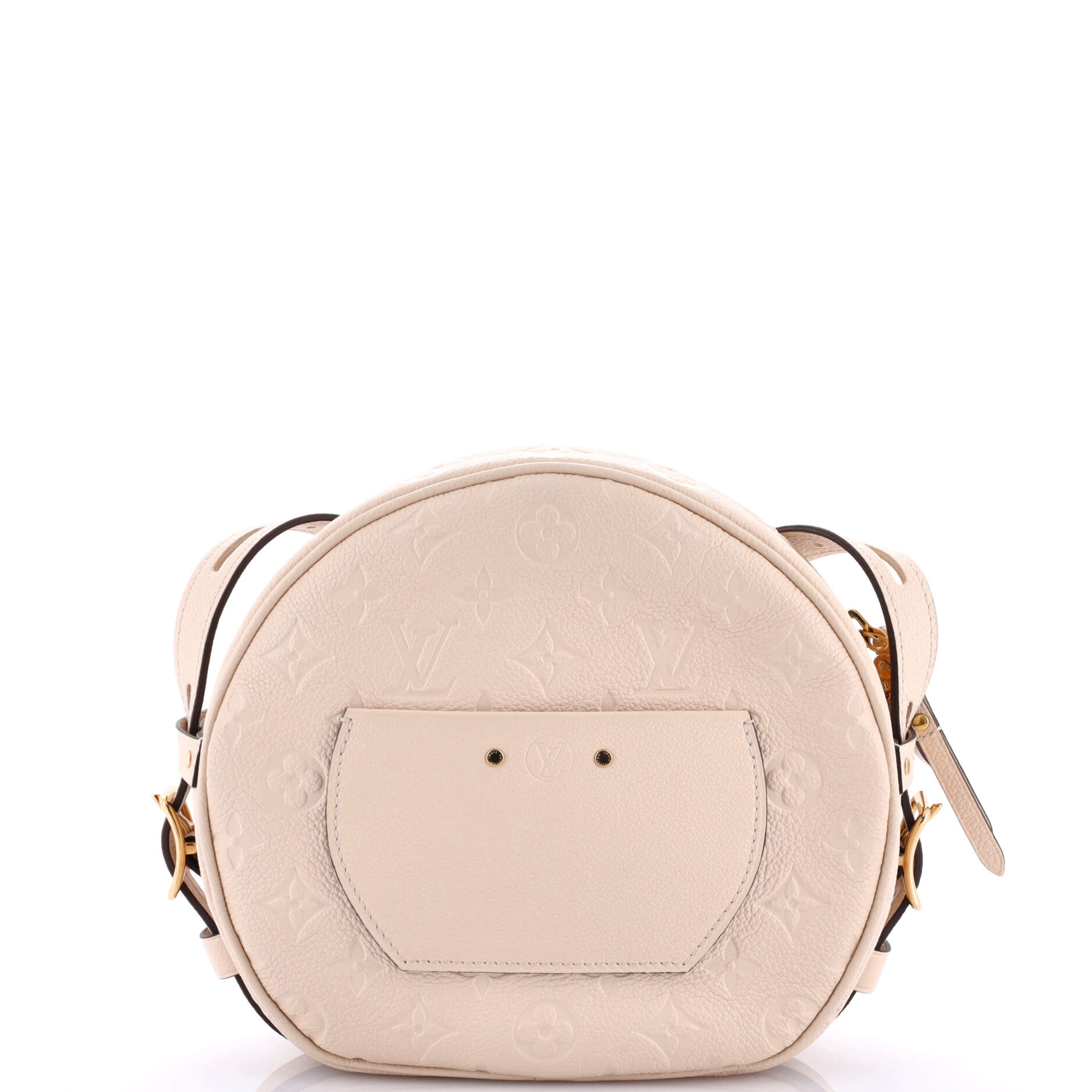 Louis Vuitton Boite Chapeau Souple Bag Monogram Empreinte Leather MM