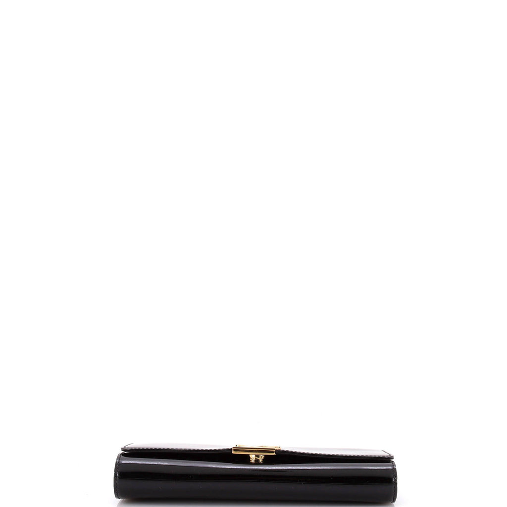 Louis Vuitton Louise Clutch Patent East West