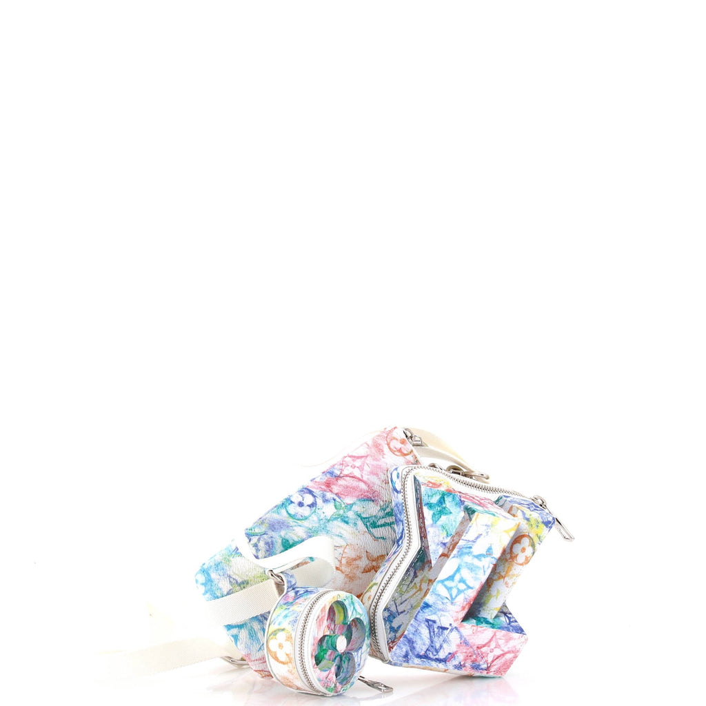 Louis Vuitton LV Block Limited Edition Monogram Pastel Multicolor
