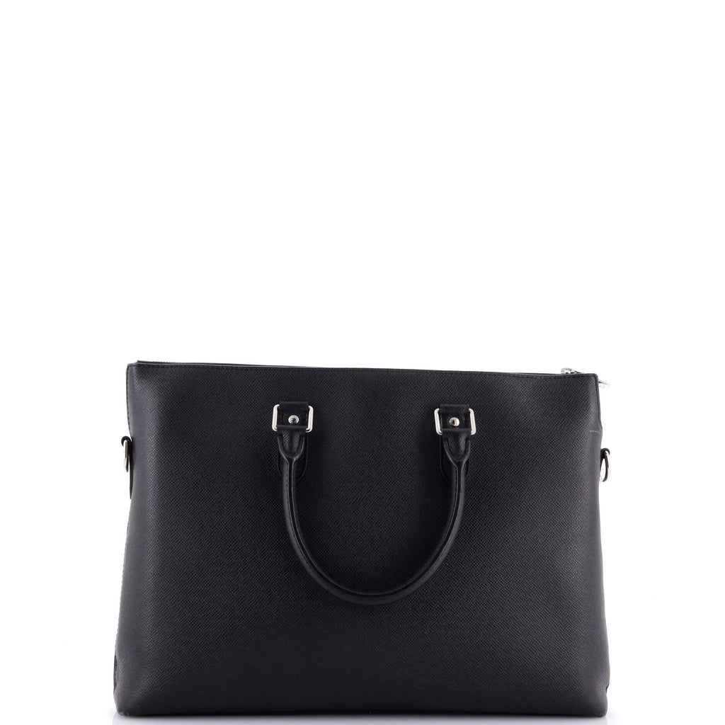 Louis Vuitton Anton Soft Briefcase Taiga Leather