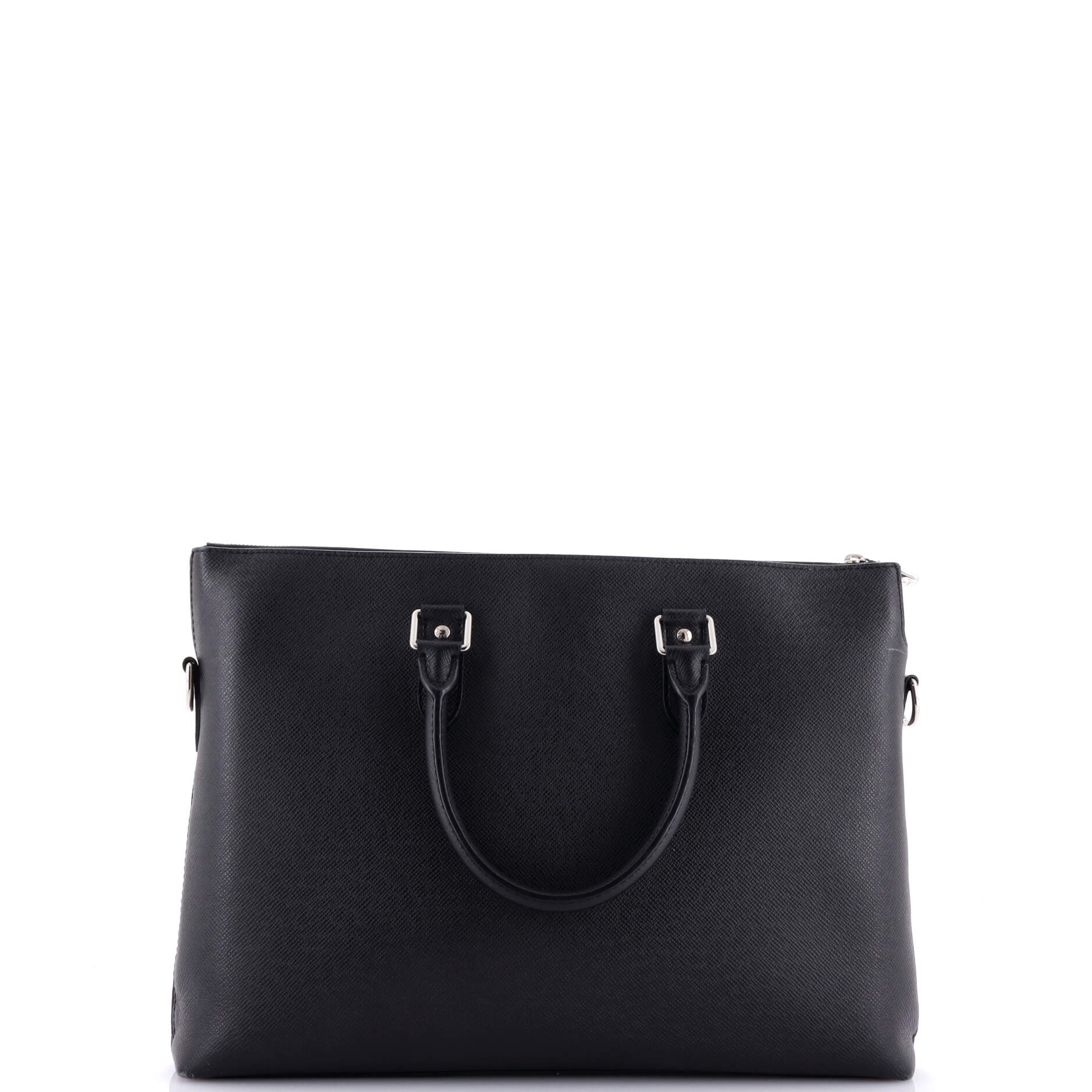 Louis Vuitton Anton Soft Briefcase Taiga Leather
