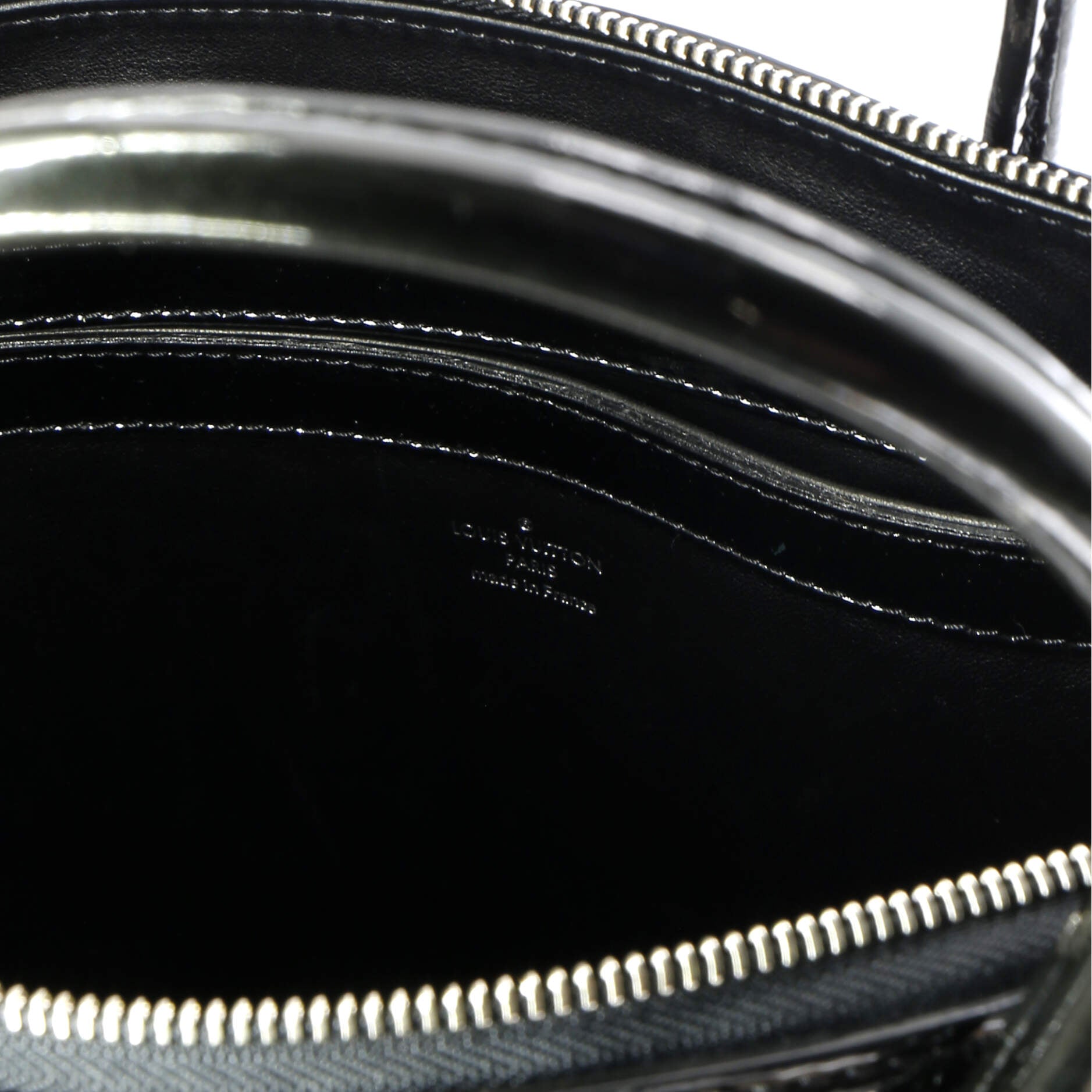 Louis Vuitton Fascination Lockit Handbag Patent Lambskin
