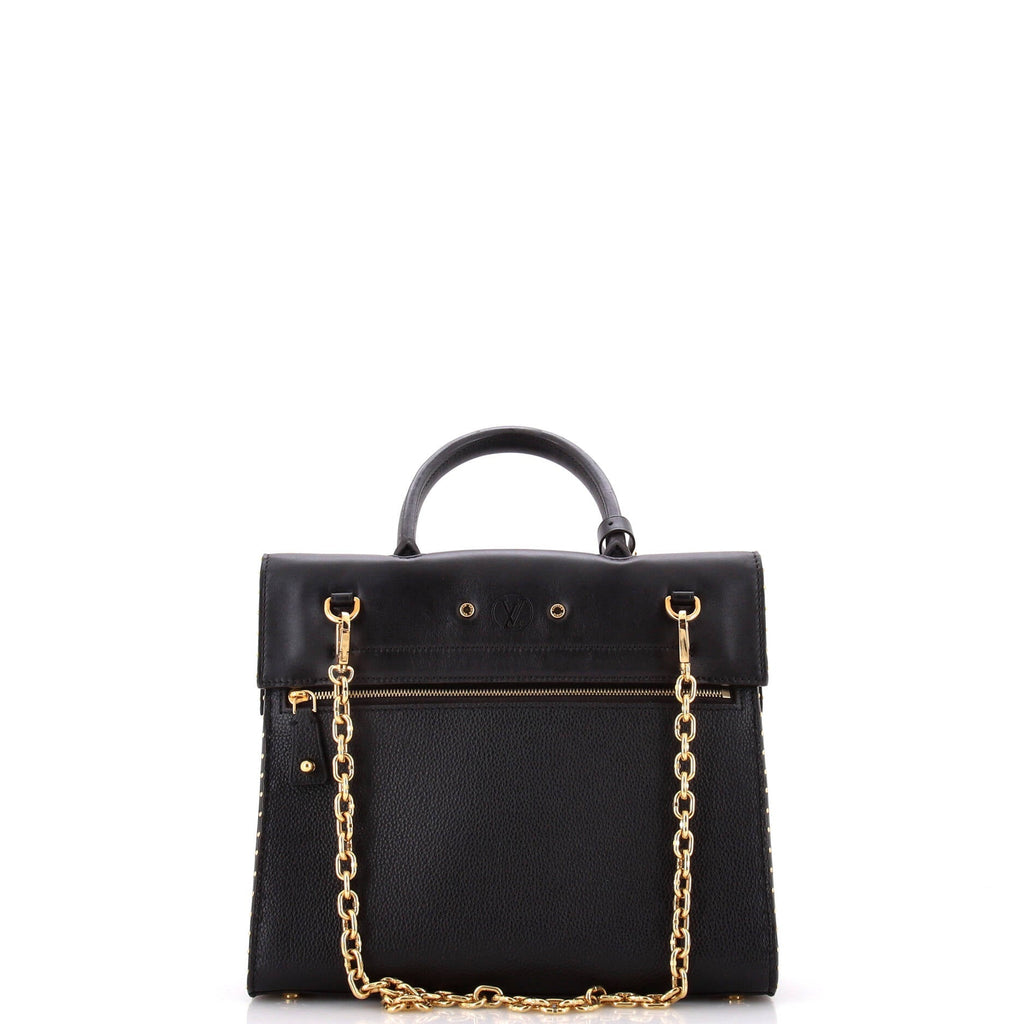 Louis Vuitton City Steamer One Handle Bag Leather