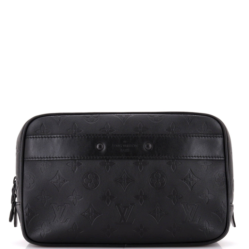 Louis Vuitton Toiletry Pouch Monogram Shadow Leather GM