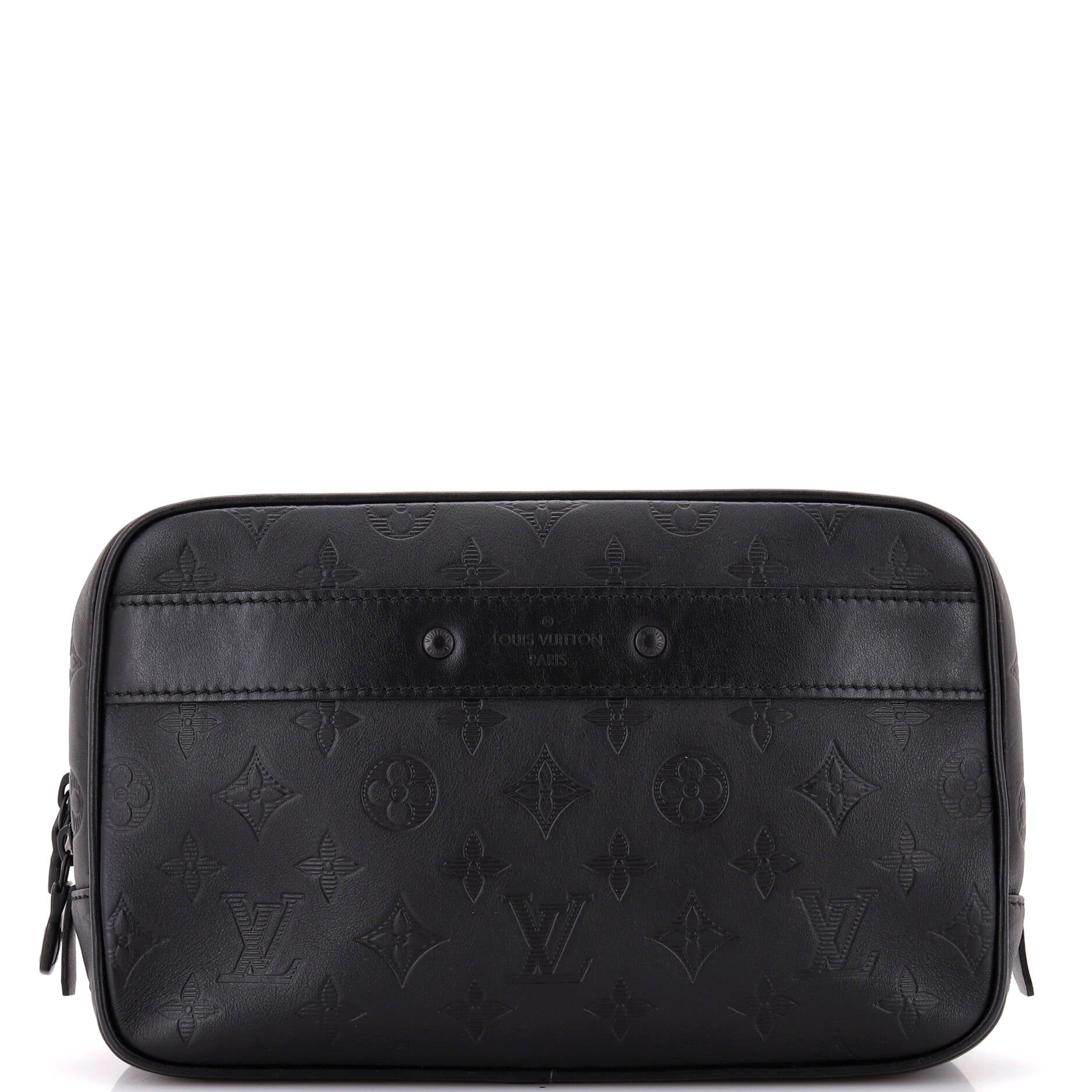 Louis Vuitton Toiletry Pouch Monogram Shadow Leather GM