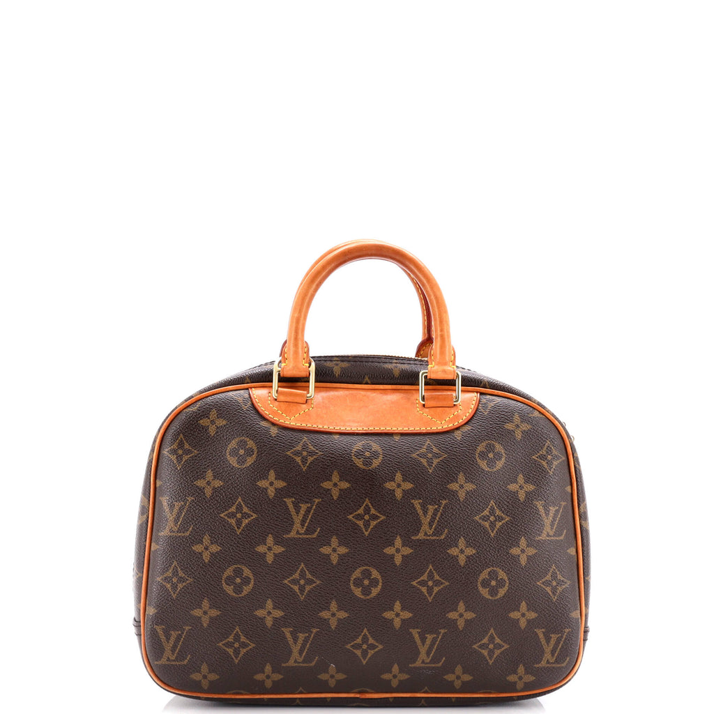 Louis Vuitton Trouville Handbag Monogram Canvas