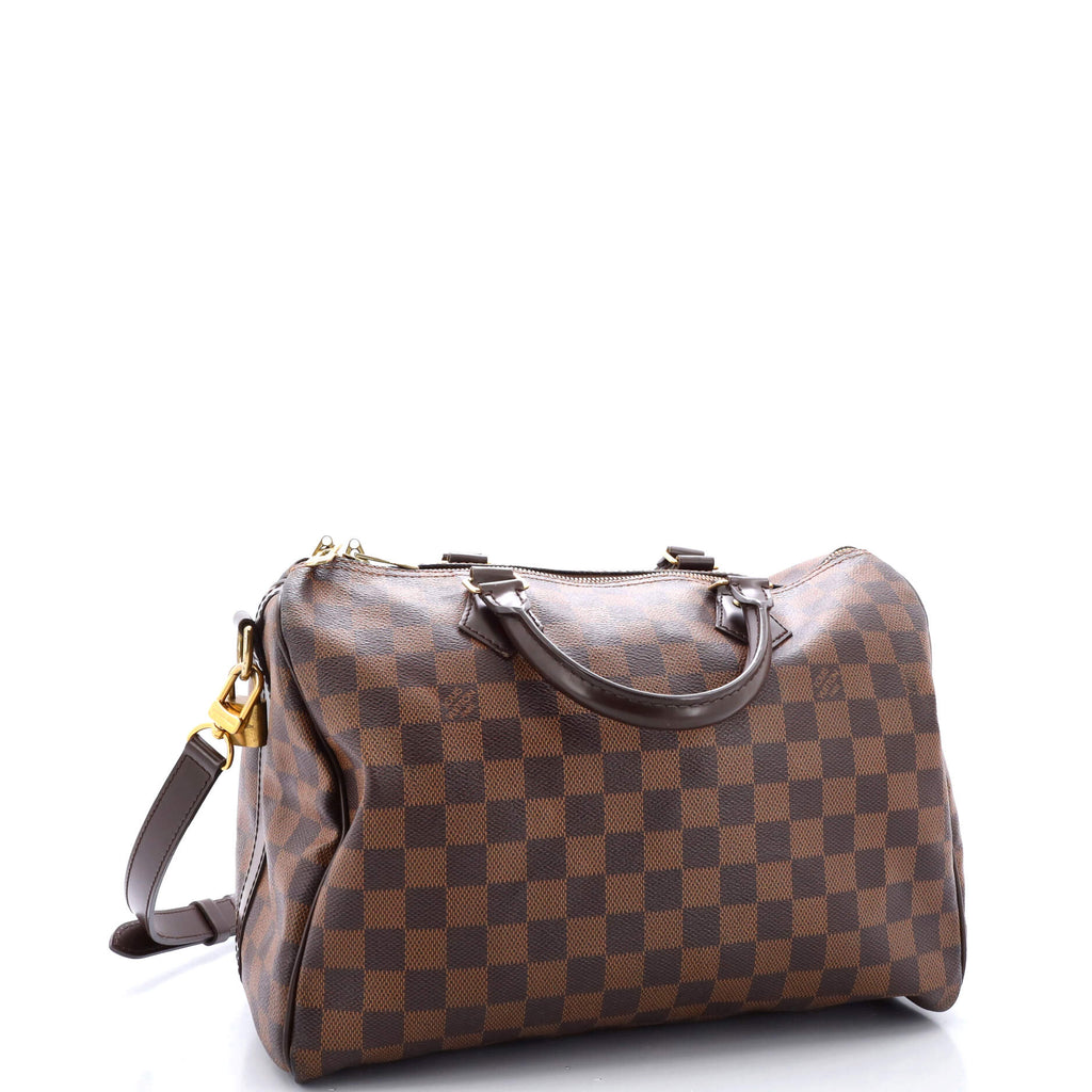 Louis Vuitton Speedy Bandouliere Bag Damier 30