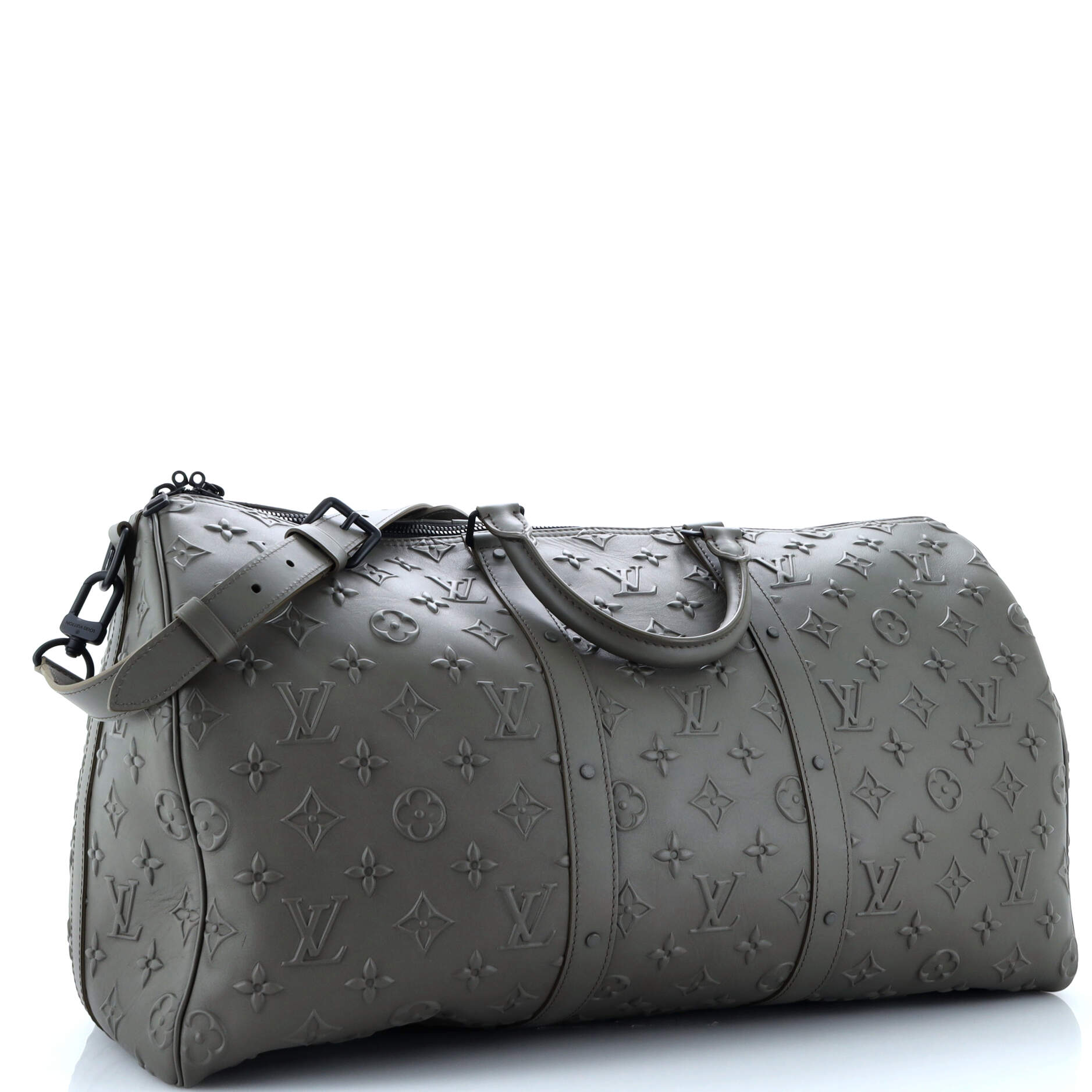 Louis Vuitton Keepall Bandouliere Bag Monogram Seal Leather 50