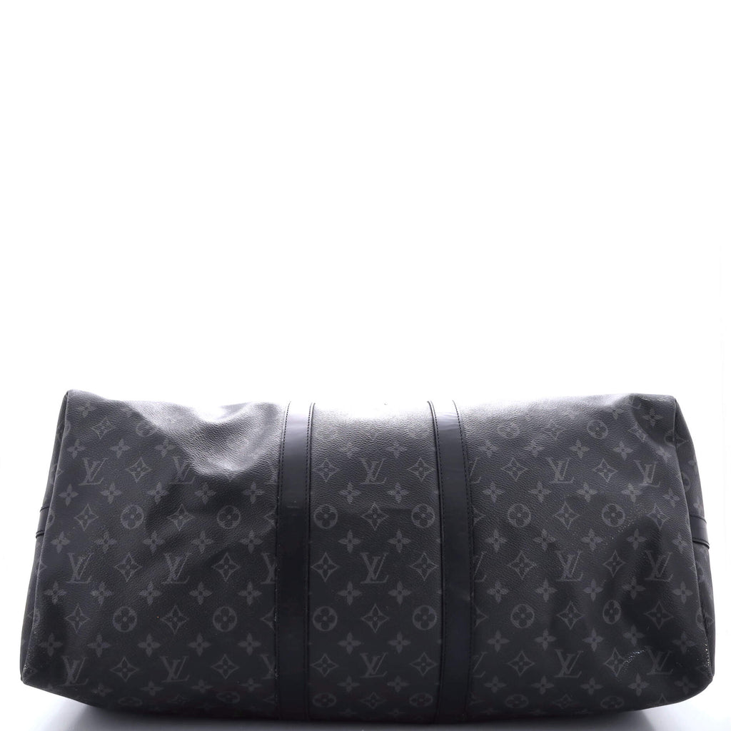 Louis Vuitton Keepall Bandouliere Bag Monogram Eclipse Canvas 55