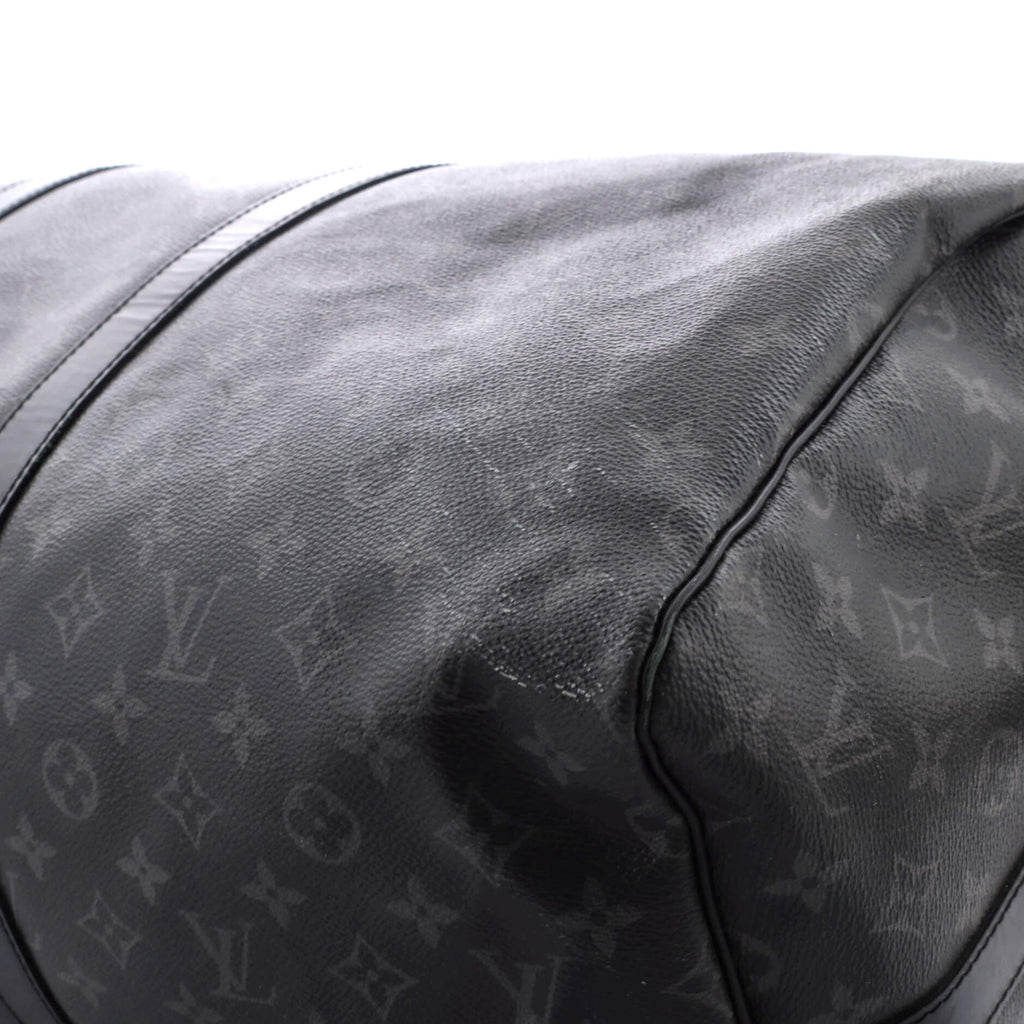 Louis Vuitton Keepall Bandouliere Bag Monogram Eclipse Canvas 55