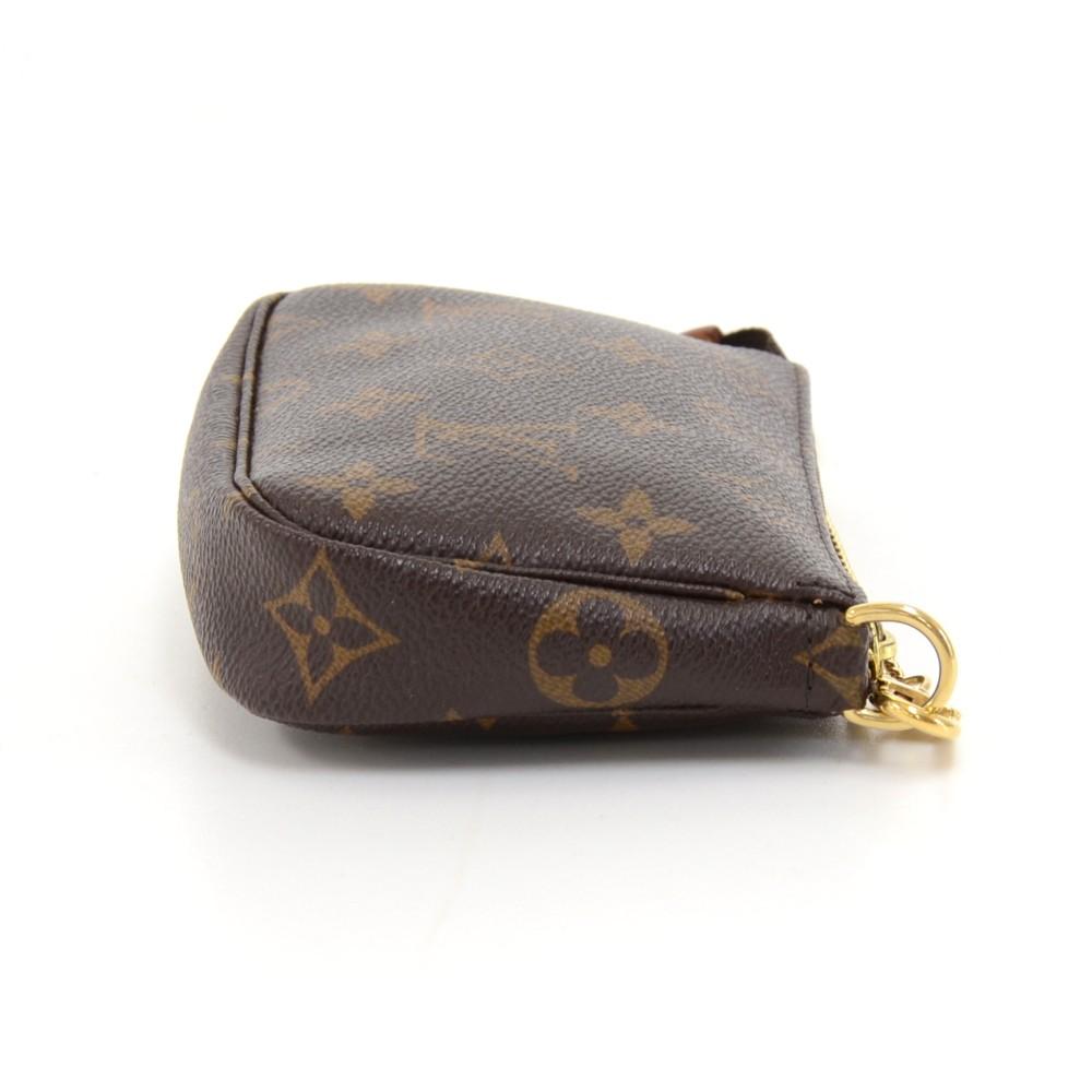 Louis Vuitto Mini Pochette Accessoires Monogram Canvas Evening Bag