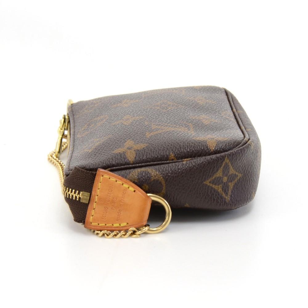 Louis Vuitto Mini Pochette Accessoires Monogram Canvas Evening Bag