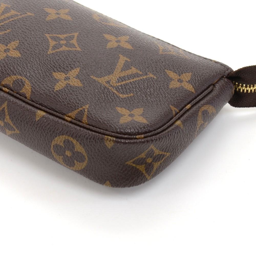 Louis Vuitto Mini Pochette Accessoires Monogram Canvas Evening Bag