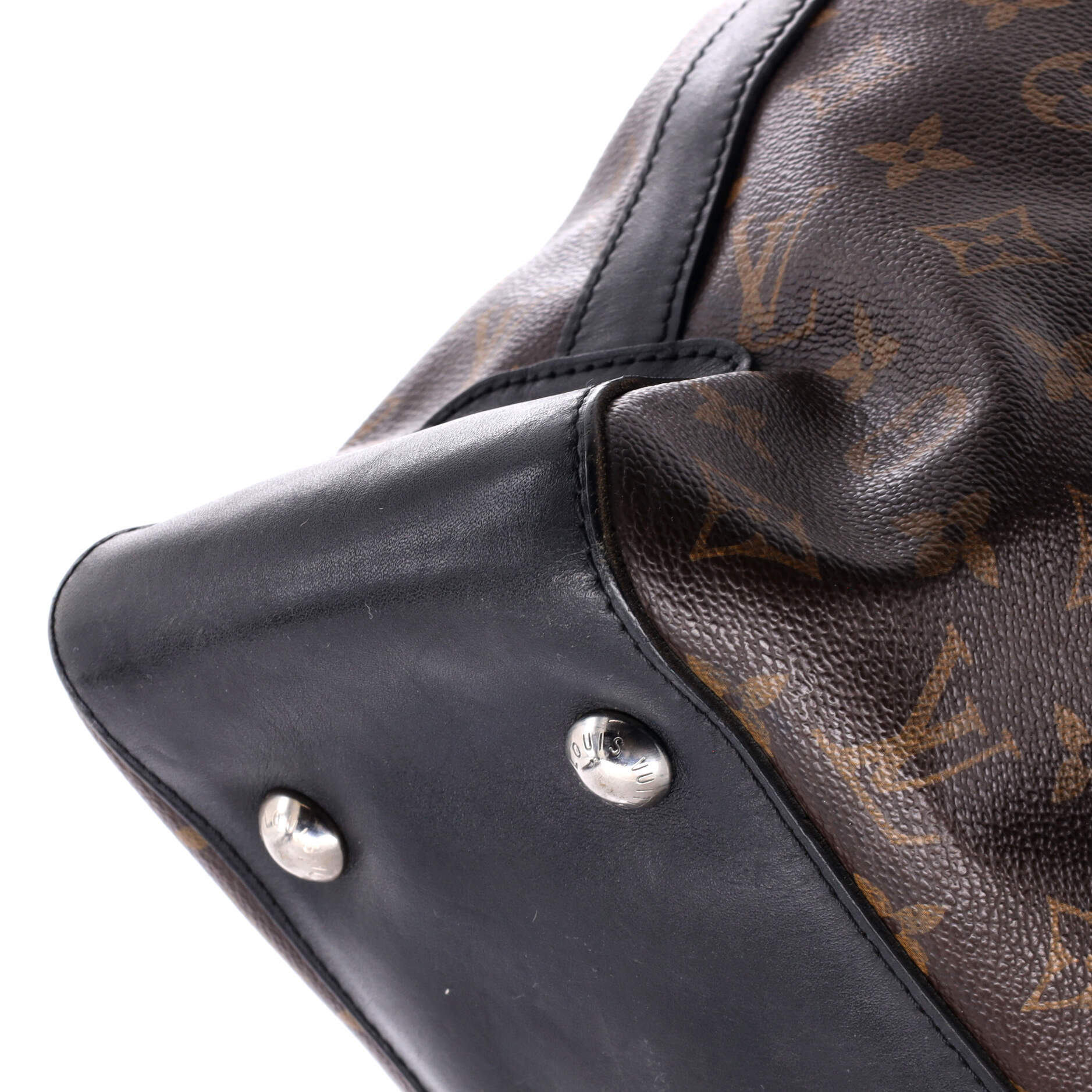 Louis Vuitton Davis Handbag Macassar Monogram Canvas