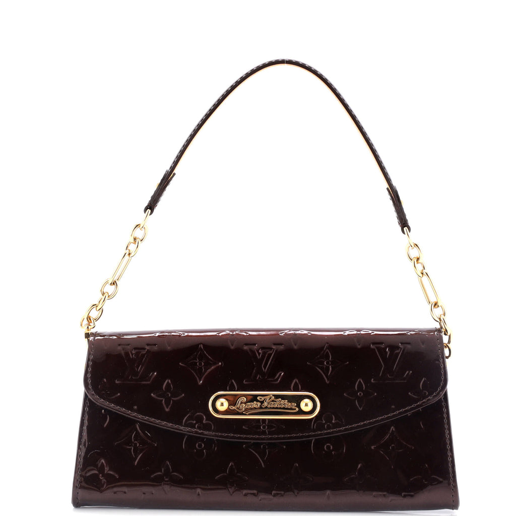 Louis Vuitton Sunset Boulevard Handbag Monogram Vernis