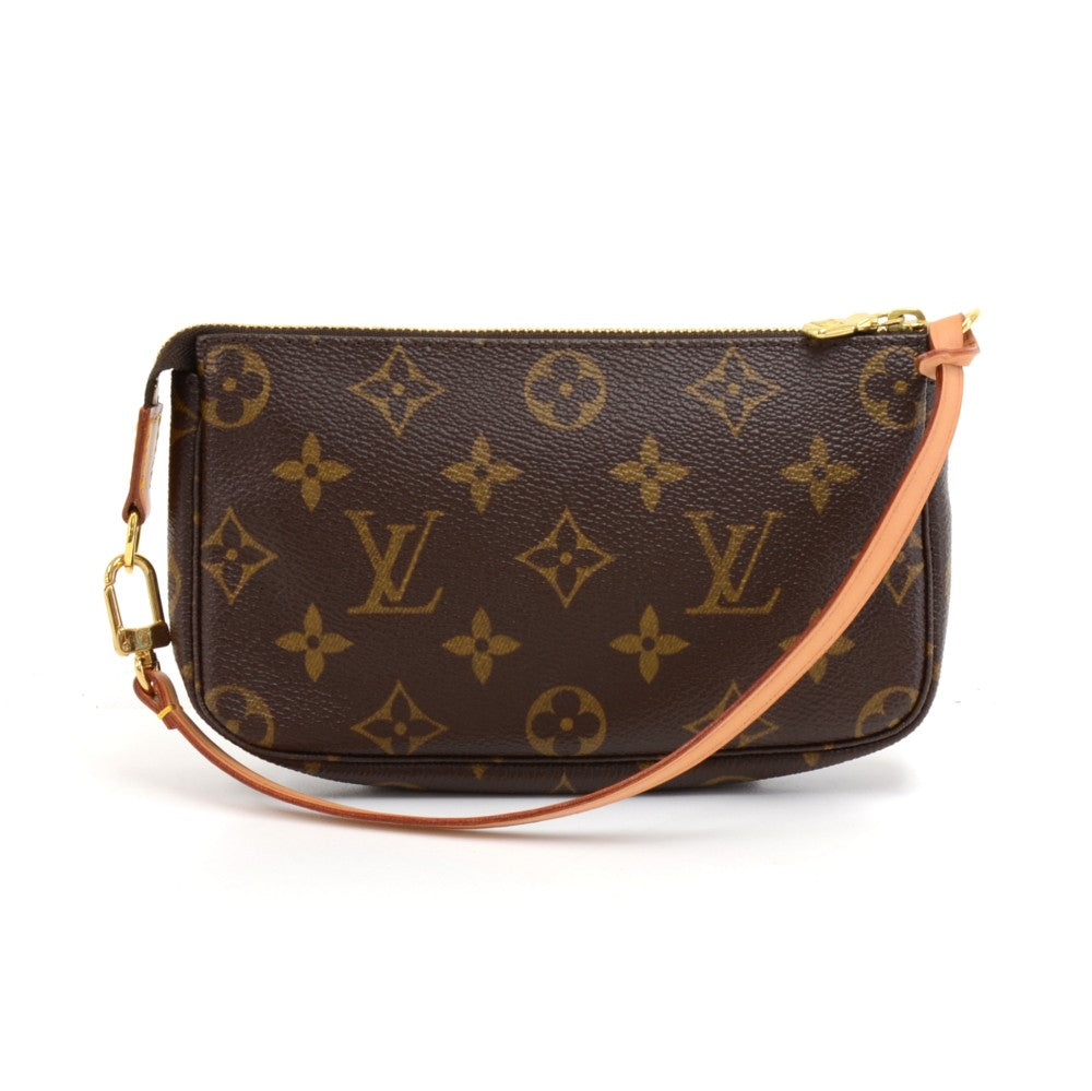 Louis Vuitto Mini Pochette Accessoires Monogram Canvas Evening Bag