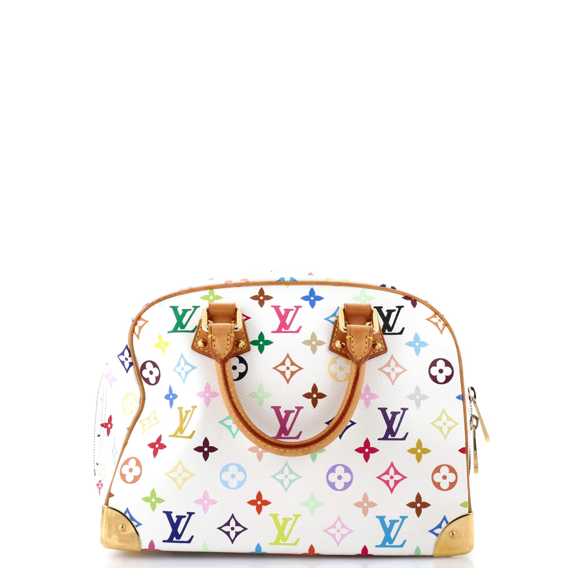 Louis Vuitton Trouville Handbag Monogram Multicolor