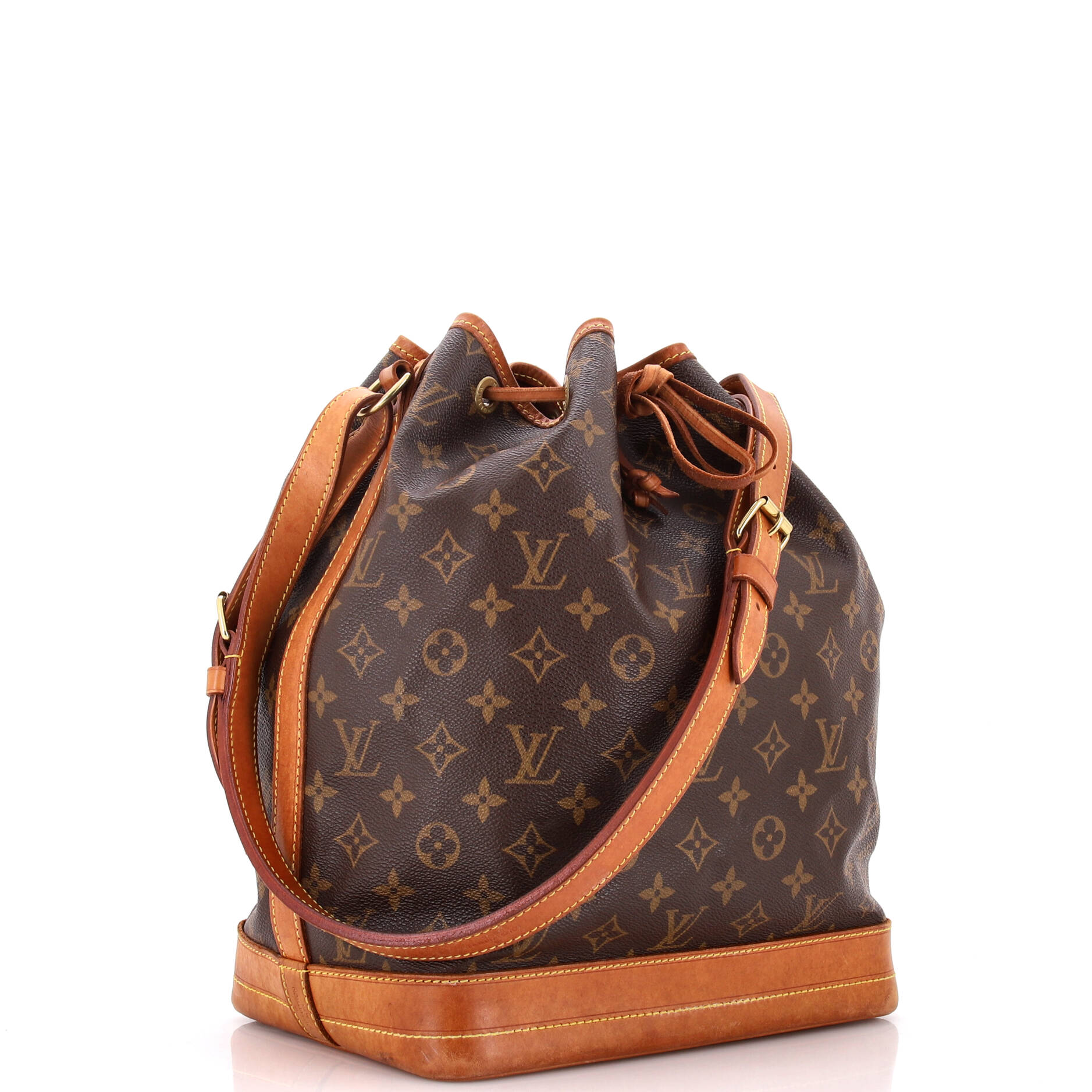 Louis Vuitton Noe Handbag Monogram Canvas Large