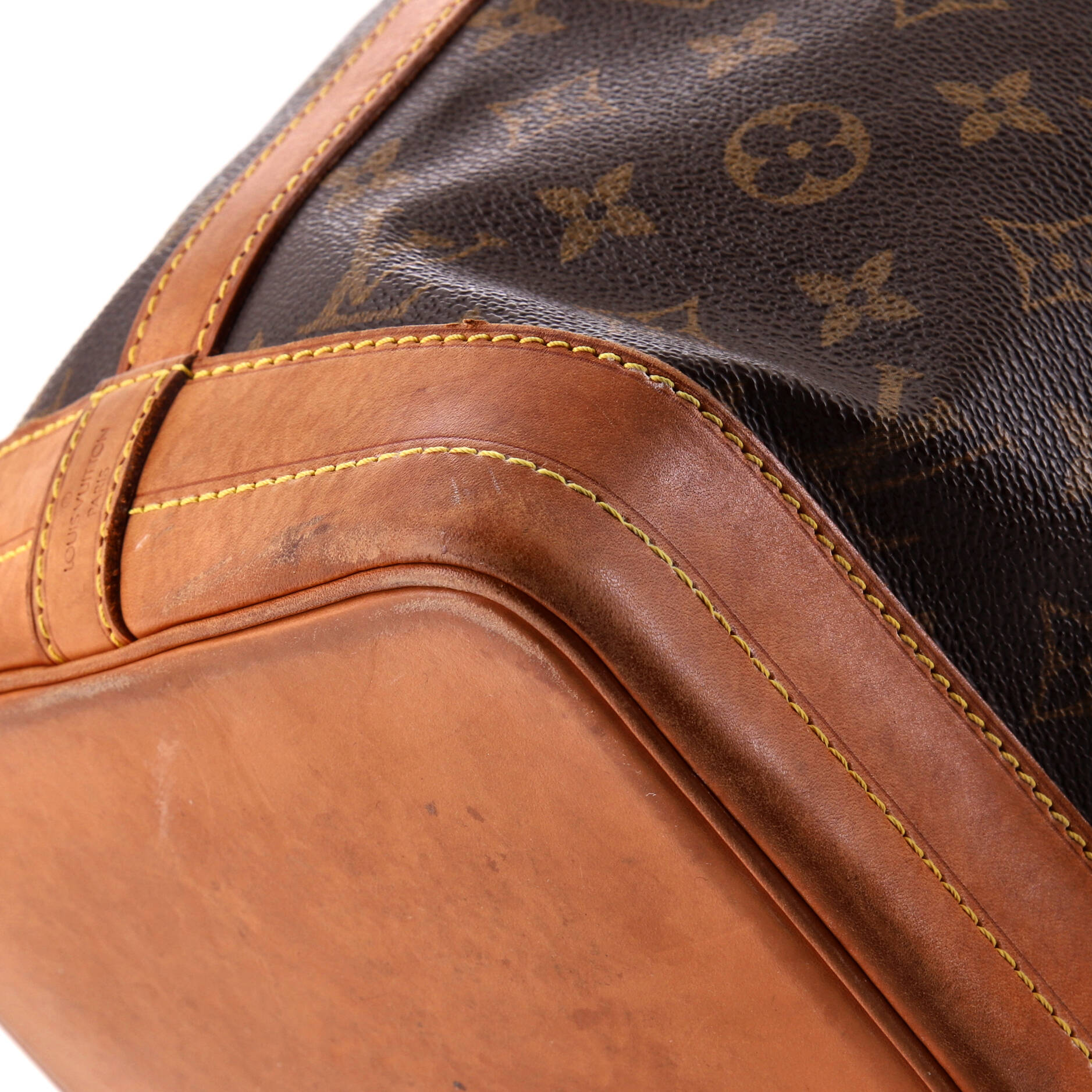 Louis Vuitton Noe Handbag Monogram Canvas Large