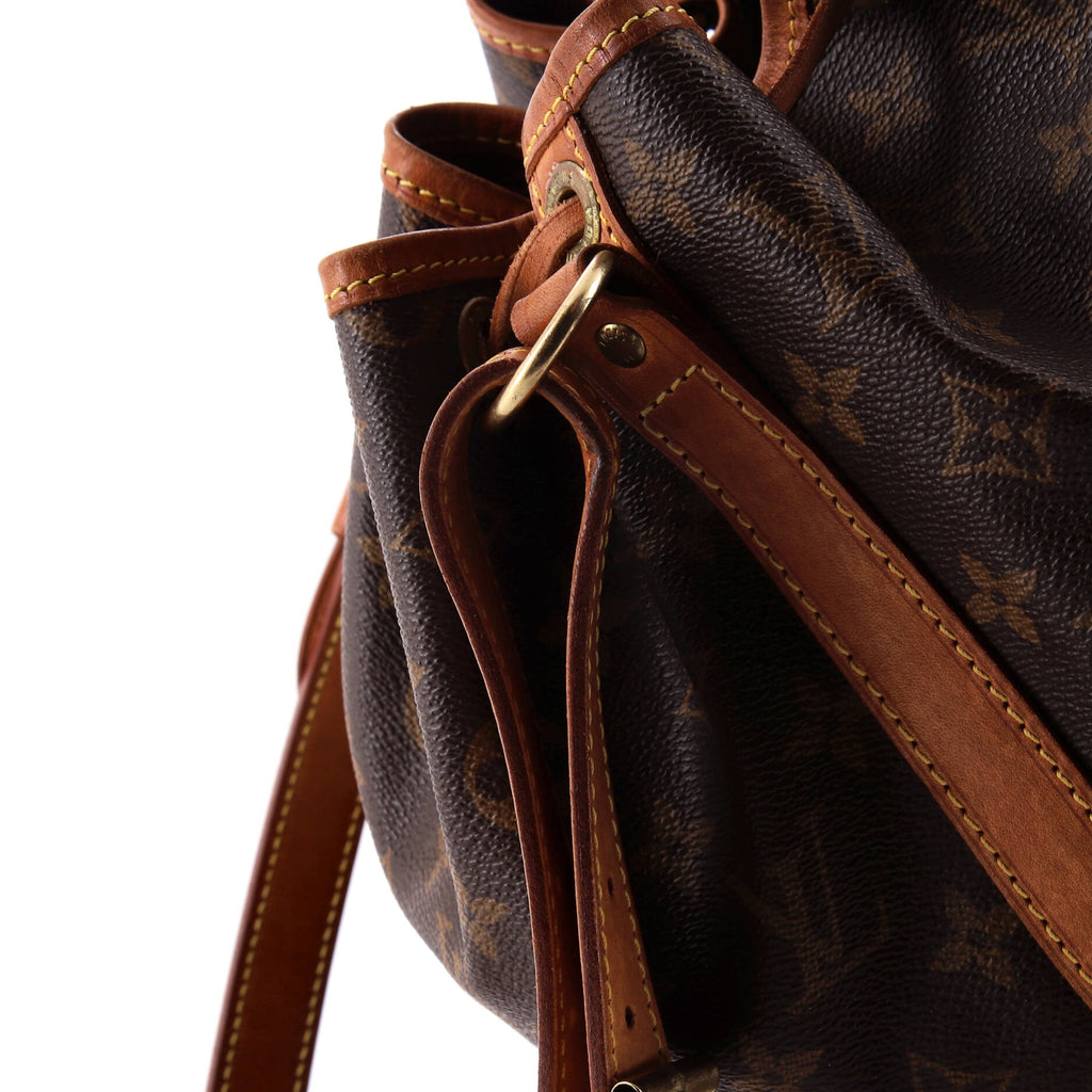 Louis Vuitton Noe Handbag Monogram Canvas Large
