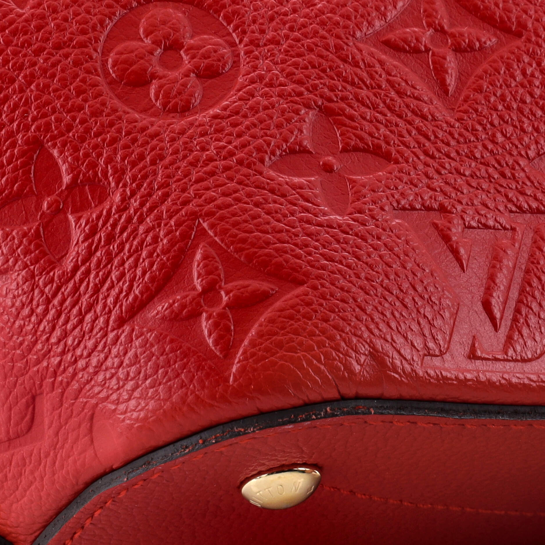 Louis Vuitton Mazarine Handbag Monogram Empreinte Leather PM