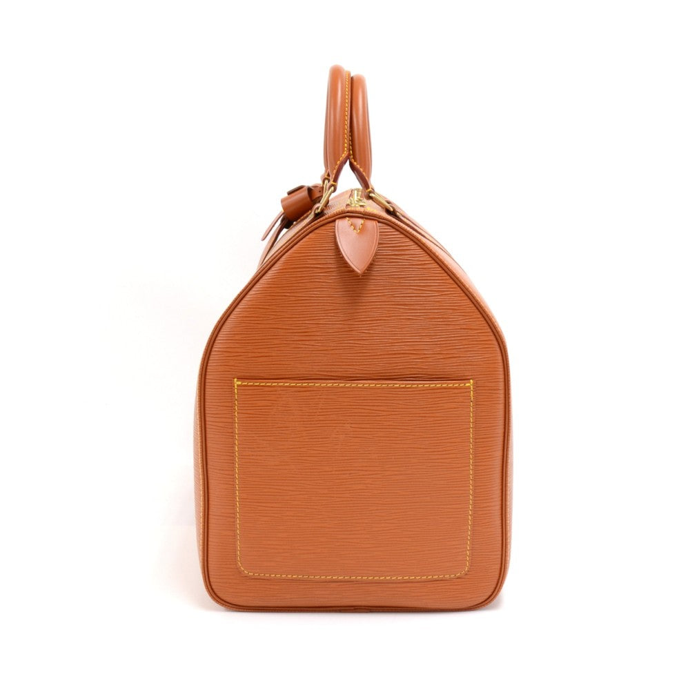 Louis Vuitto Keepall 50 Epi Leather Travel Bag
