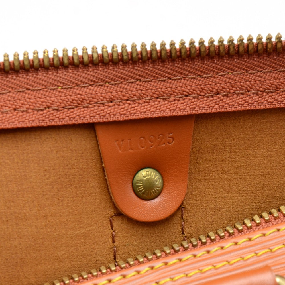 Louis Vuitto Keepall 50 Epi Leather Travel Bag