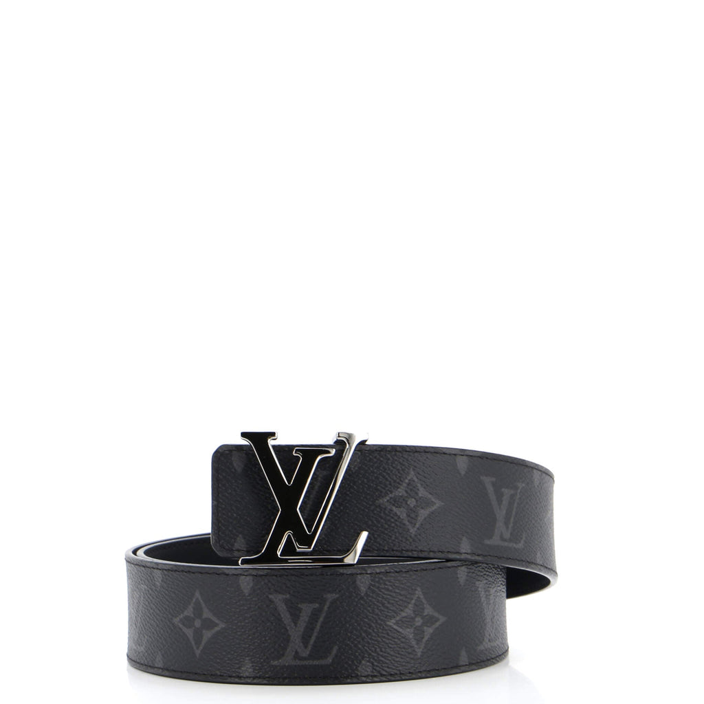Louis Vuitton LV Initiales Reversible Belt Monogram Canvas and Leather Wide 110