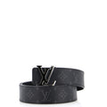 Louis Vuitton LV Initiales Reversible Belt Monogram Canvas and Leather Wide 110
