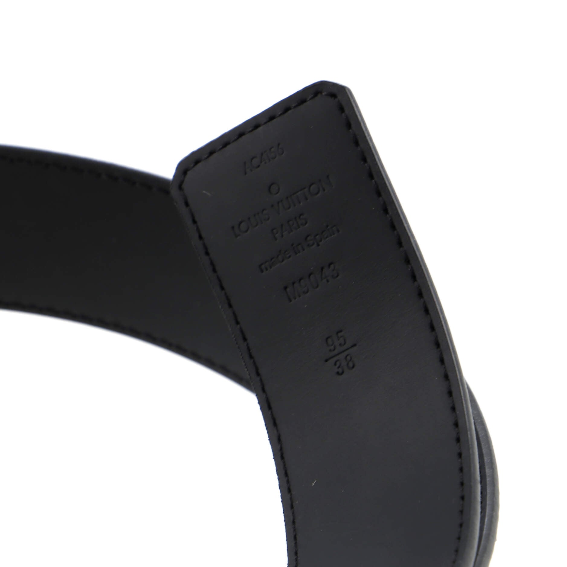 Louis Vuitton LV Initiales Reversible Belt Monogram Canvas and Leather Wide 110