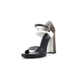Louis Vuitton Women's Tricolor Heeled Sandals Monogram Canvas and Leather