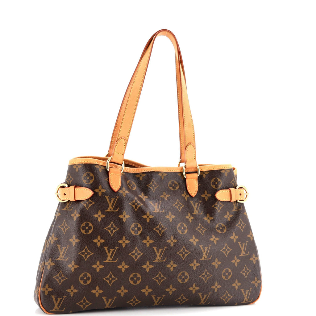 Louis Vuitton Batignolles Handbag Monogram Canvas Horizontal