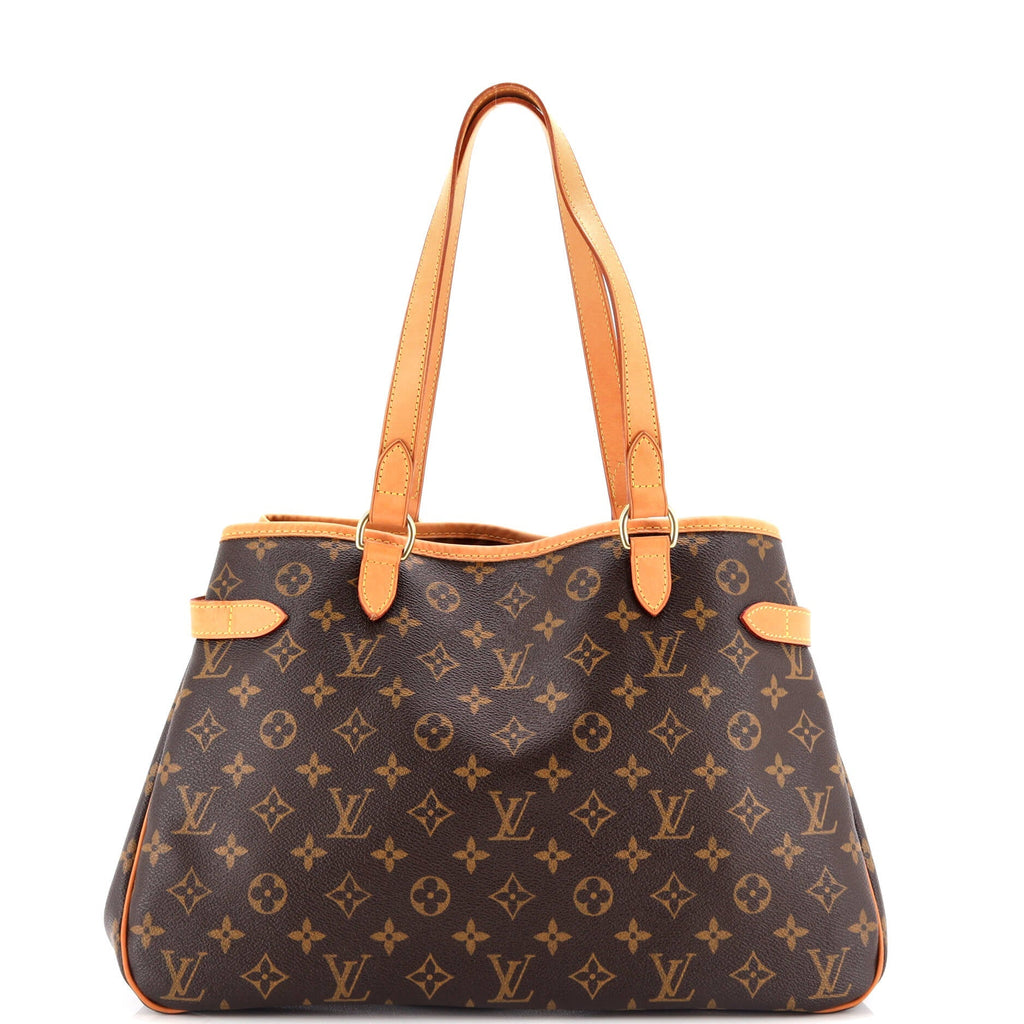 Louis Vuitton Batignolles Handbag Monogram Canvas Horizontal