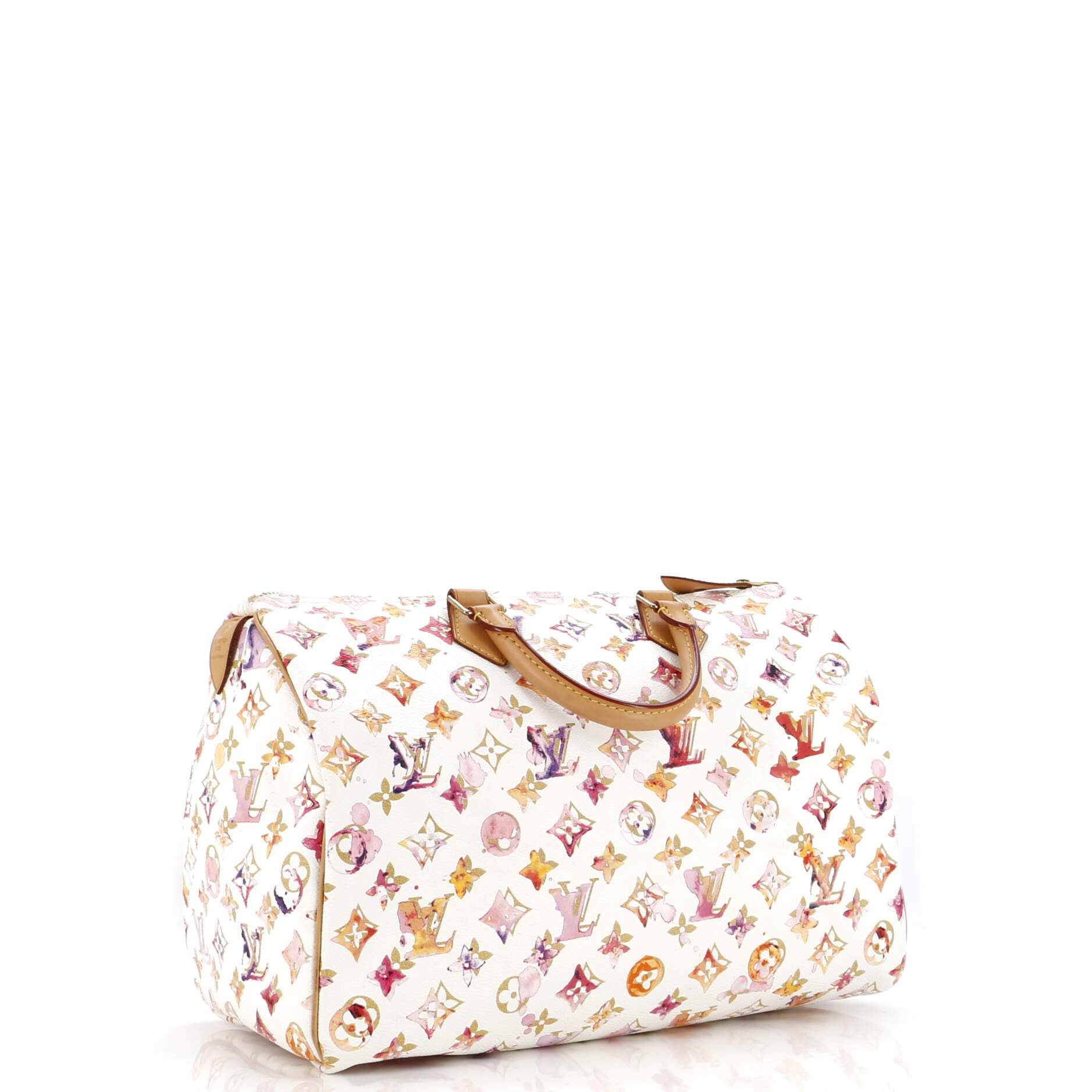 Louis Vuitton Speedy Handbag Monogram Watercolor Aquarelle 35