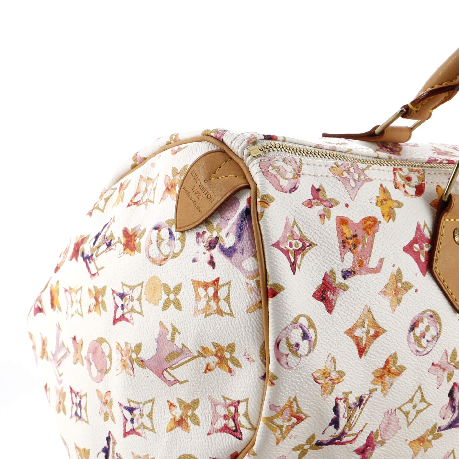 Louis Vuitton Speedy Handbag Monogram Watercolor Aquarelle 35
