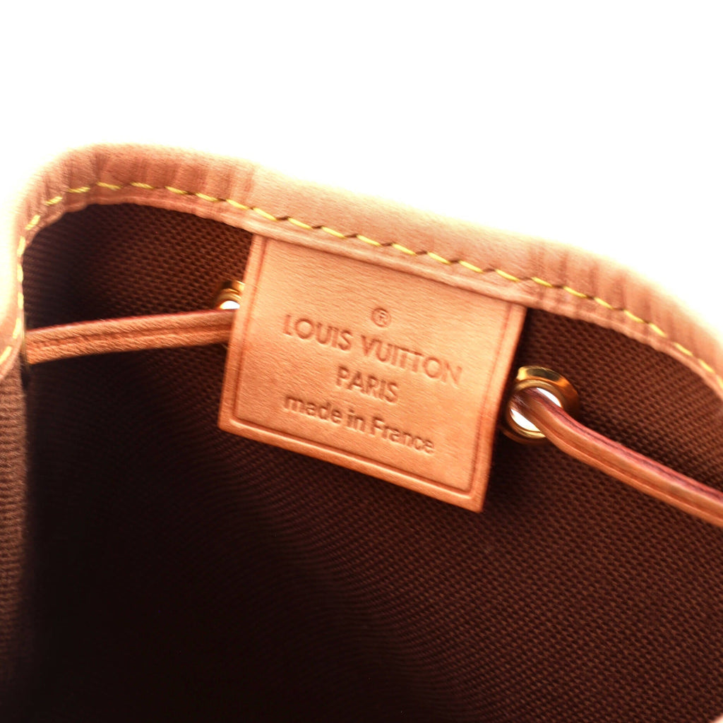 Louis Vuitton Noe Handbag Monogram Canvas Nano