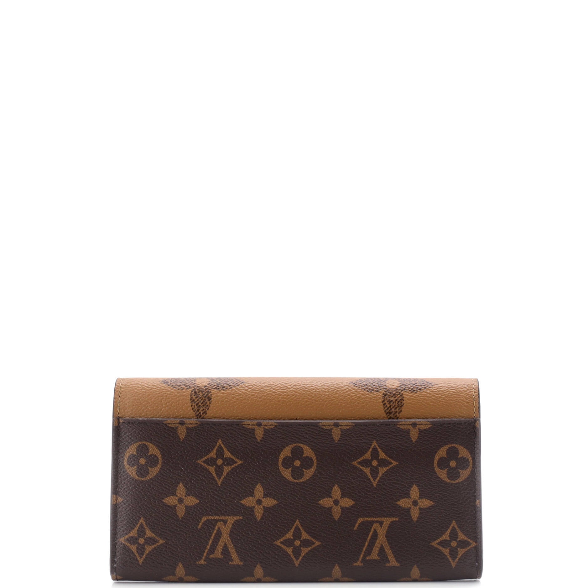 Louis Vuitton Sarah Wallet NM Reverse Monogram Giant and Monogram Canvas