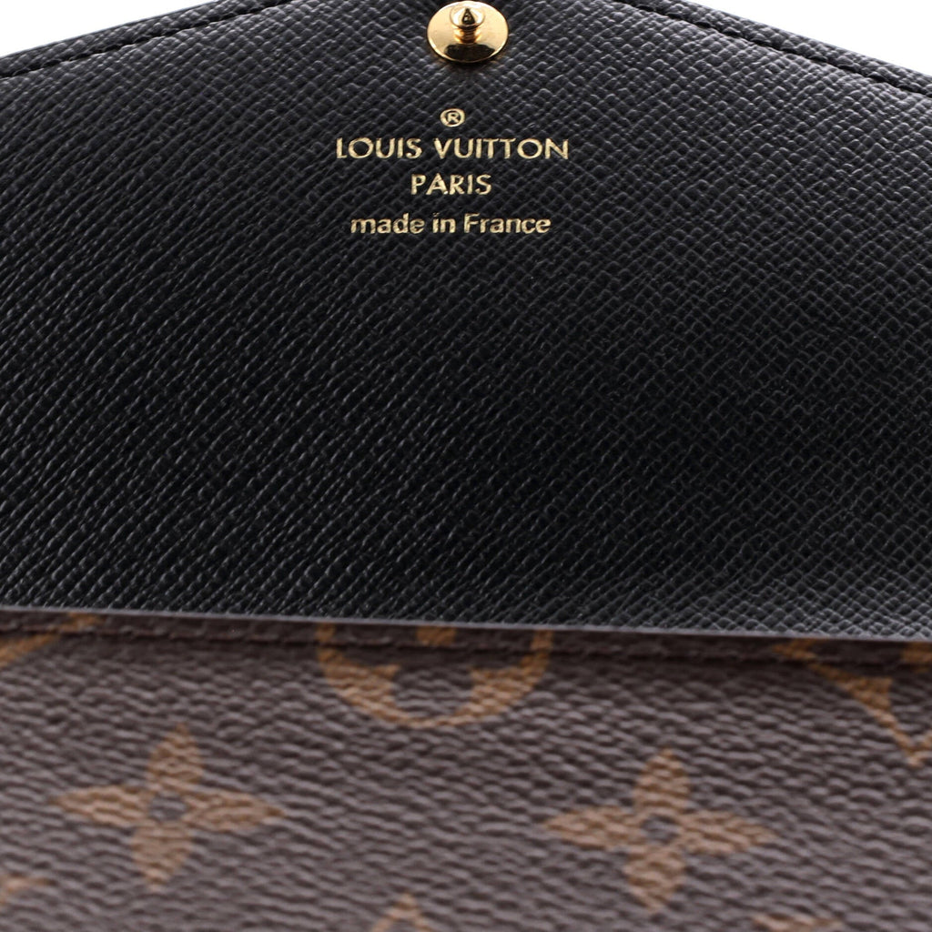Louis Vuitton Sarah Wallet NM Reverse Monogram Giant and Monogram Canvas