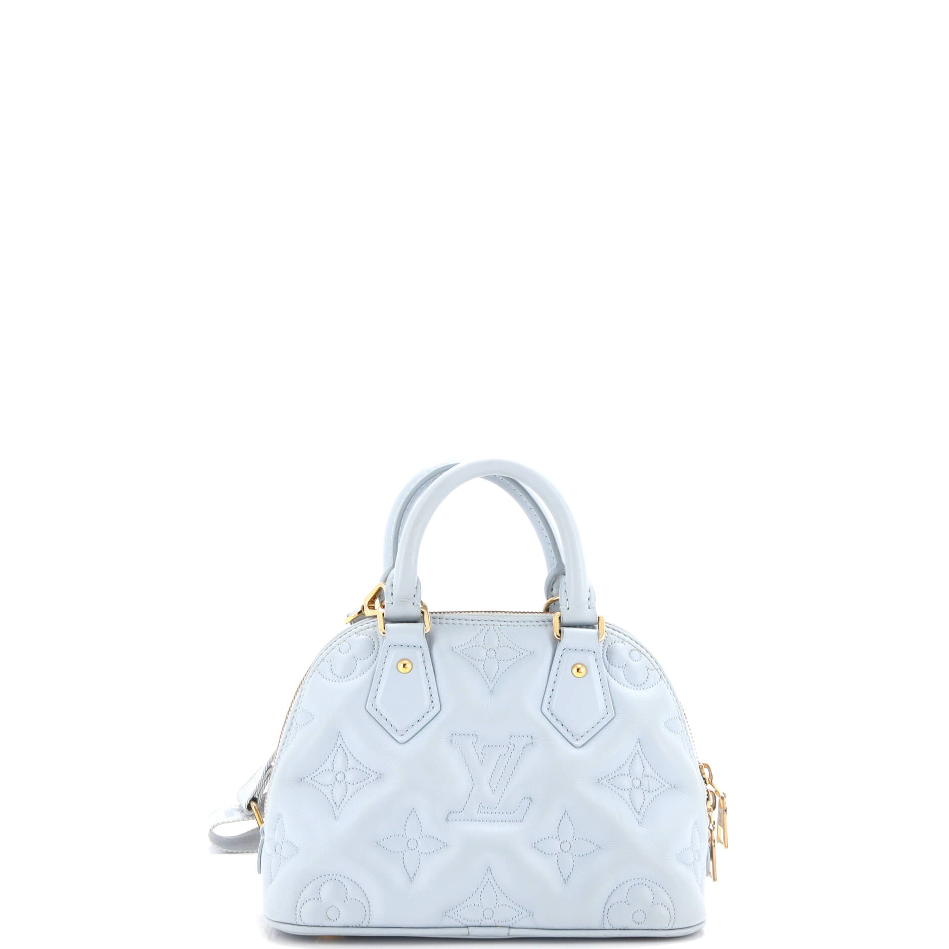 Louis Vuitton Alma Handbag Bubblegram Leather BB