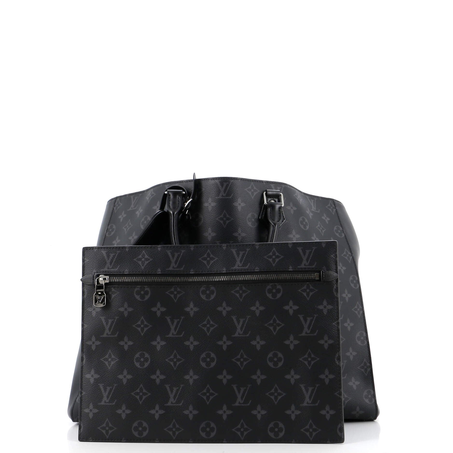 Louis Vuitton Grand Sac Bag Monogram Eclipse Canvas