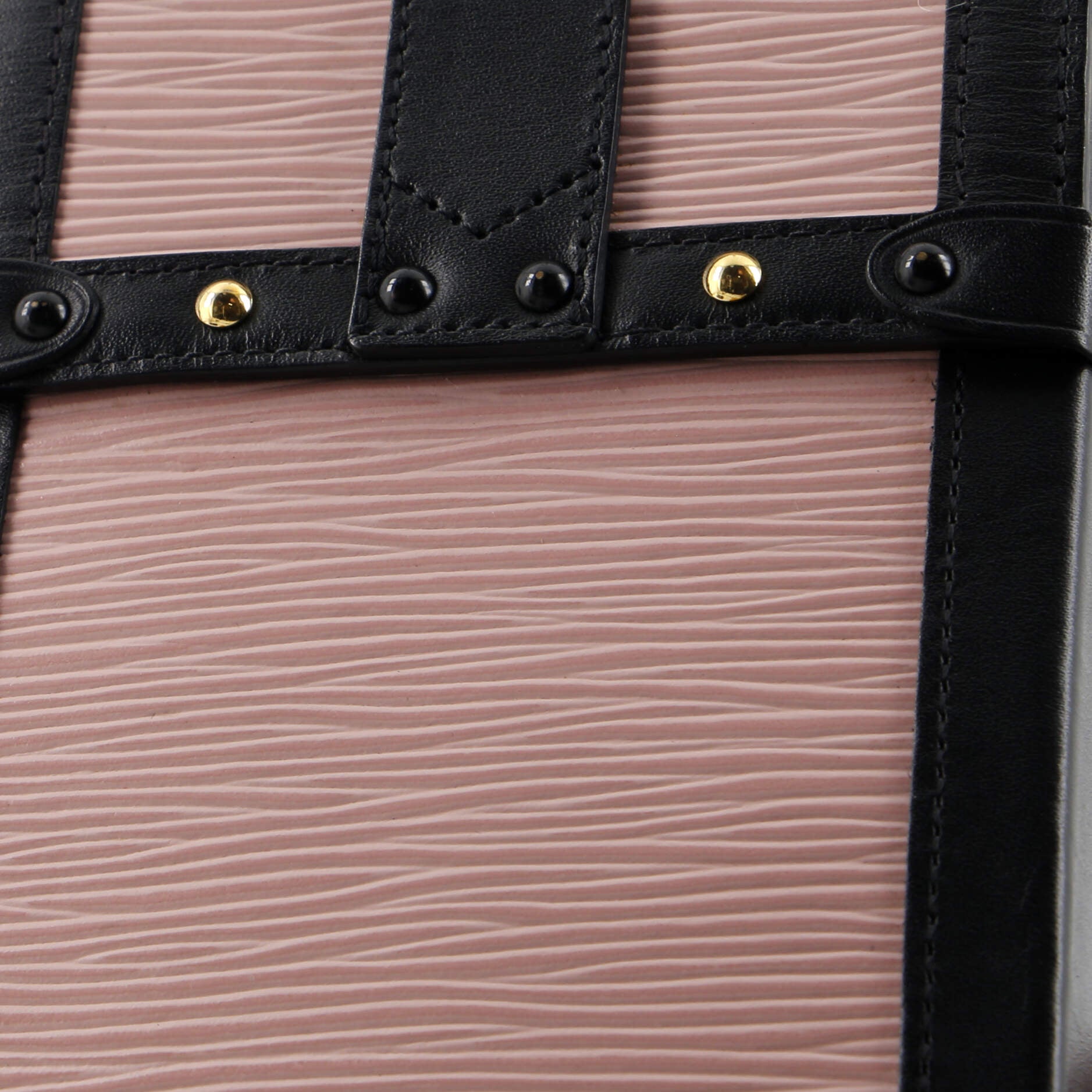 Louis Vuitton Vertical Trunk Pochette Epi Leather