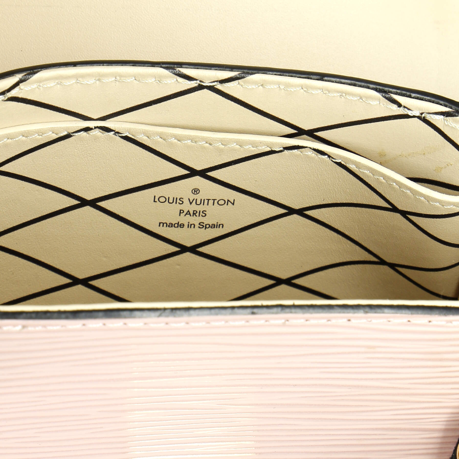 Louis Vuitton Vertical Trunk Pochette Epi Leather