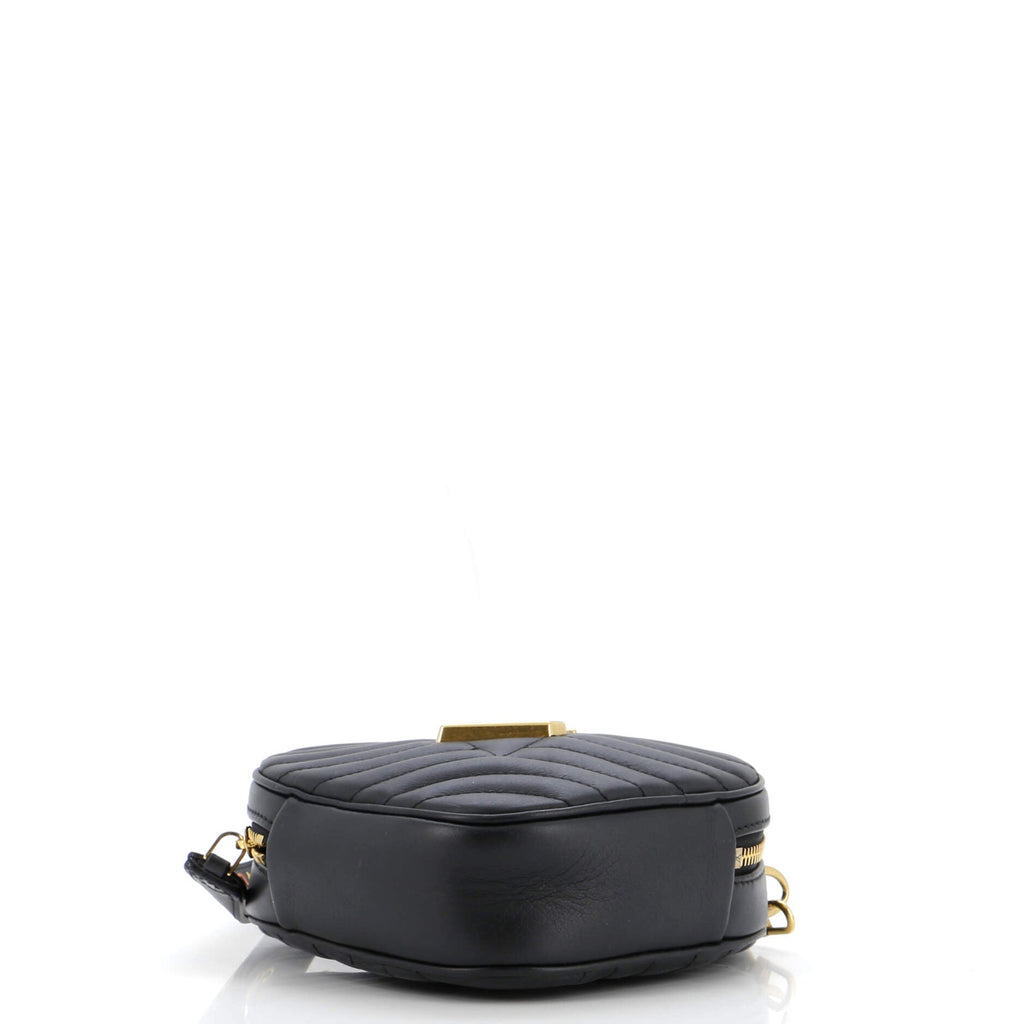 Louis Vuitton New Wave Heart Crossbody Bag Quilted Leather