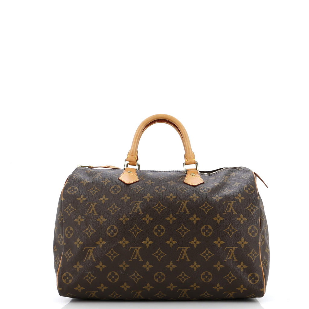 Louis Vuitton Speedy Handbag Monogram Canvas 35