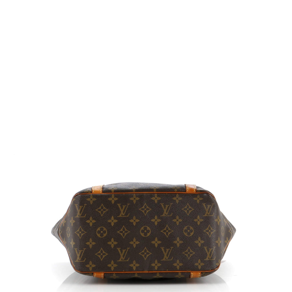Louis Vuitton Shopping Sac Handbag Monogram Canvas MM
