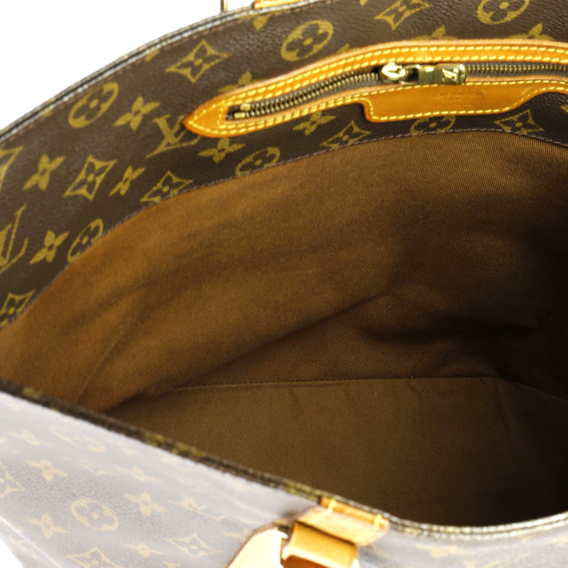Louis Vuitton Shopping Sac Handbag Monogram Canvas MM